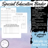 Bundle! | Special Education | Classroom Management Forms |