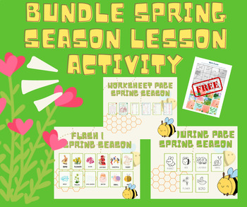 Preview of Bundle Spring  Season Lesson Activity
