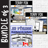 Bundle Terry Fox - French escape room, interactive slides 