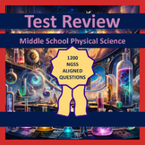 Bundle: Test Review | Middle School Physical Science | 120