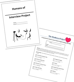Preview of Bundle: The Kindness Project and Humans of _____ Interview Project