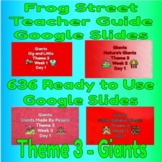 Bundle Theme 3 - Frog Street - Teacher Guide Google Slides