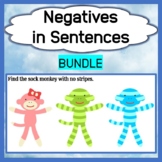 Negatives in Sentences - Bundle