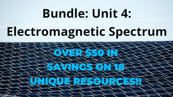 Preview of Bundle: Unit 4: Electromagnetic Spectrum