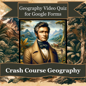 Preview of Bundle: Video Quiz | Crash Course Geography | Google Forms™ No-Prep