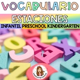 Bundle Vocabulario Otoño. Invierno. Primavera. Verano. Est