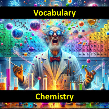 Preview of Bundle: Vocabulary Chemistry +1500 Pages!!!