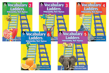 Preview of Bundle Vocabulary Ladders--Understanding Word Nuances  Level  2 to 6