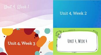 Preview of Bundle Wonders, Fifth Grade: Unit 4, Weeks 1-4