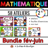 Bundle: centres mathématiques: février à juin 2e année