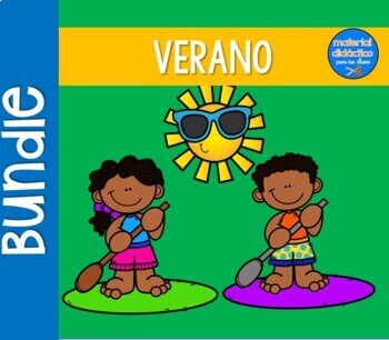 Preview of Bundle de Verano 1 | Pack de actividades | Spanish Resources