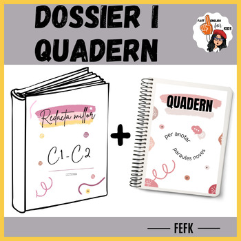 Preview of Bundle {dossier per aprovar la part escrita del examen C2} i quadern d'estudi