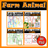 Bundle farm animals,farm animals activities,farm animal wo