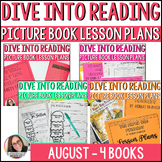 Bundle for August Picture Book Lesson Plans - Traits, Main