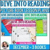 Bundle for December Picture Book Lesson Plans - Inference,