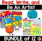 Bundle of 12- Read, Write, and BE AN ARTIST- Perfect for G