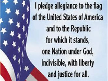 The Pledge Of The United States Of