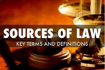 Preview of Bundle of 2 - Tutorial & PP - Sources & Types of Laws