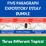 Bundle of 3 Five-Paragraph Expository Essays | Bullying, S