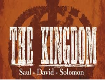 Preview of Bundle of 3 - Religion - Israel's Three Kings - Saul, David & Solomon