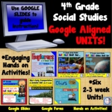 Bundle of 4th Grade Social Studies Google Drive Units