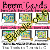 Bundle 6 Boom™ Cards Add Subtract Compare Numbers Gameboar