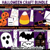 Bundle of 6 HALLOWEEN crafts: OT color, cut glue craft tem