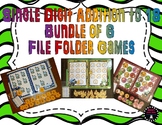 Bundle of 6 Single Digit Addition to 18 Math File Folder Games