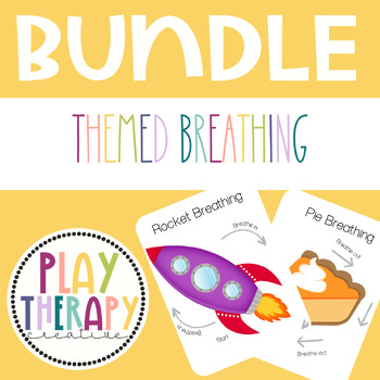 Preview of Bundle of All 9 Sets of Themed Breathing Exercises