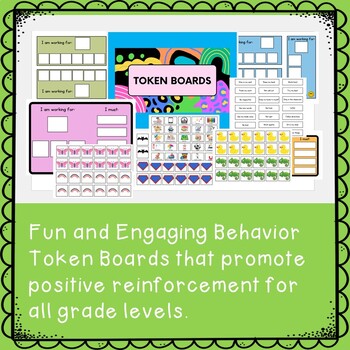 Preview of Bundle of Behavior Token Boards- Behavior Motivation, Special Education, Fun!!