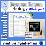 Bundle of Bozeman Science Biology YouTube Video Comprehens