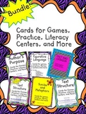 Bundle of ELA Cards for Games, Practice, Literacy Centers 