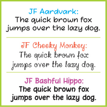 Bundle of 6 Fonts - The Safari Collection by Jackie G