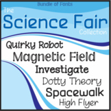 Bundle of 6 Fonts - The Science Fair Collection