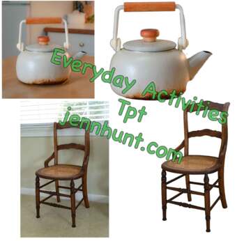 Preview of Stock Photo Bundle Tea Kettle and Chair