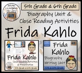 Frida Kahlo Close Reading & Biography Bundle | 5th Grade &