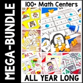 Bundle of Kindergarten Math Centers for the Whole Year