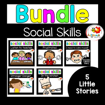 Preview of Bundle of Social skills Narratives
