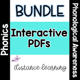 Bundle of Phonological Awareness and Phonics Interactive PDFS