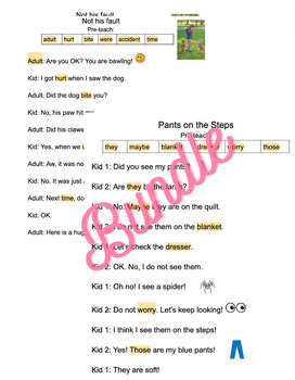 Preview of Bundle of Readers Theater Vowel Teams Scripts (2-characters)