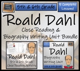 Roald Dahl Close Reading & Biography Bundle | 5th Grade & 