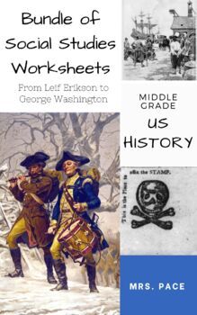 Preview of Bundle of Social Studies Worksheets