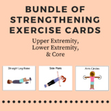 Bundle of Strengthening Cards: Upper Extremity, Lower Extr
