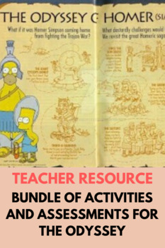 Preview of Bundle of The Odyssey Resources and Assessments