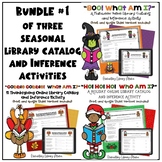 Bundle #1 of Three Holiday Online Library Catalog and Infe