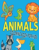 Bundle of Lovely Animals Coloring pages For kids / 66 cute