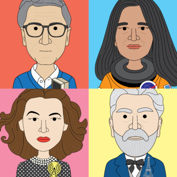 Preview of Bundle of famous scientist classroom posters #2 (42 heroes of STEM)
