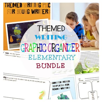 Preview of Primary | Elementary Writing Bundle | Various Texts Types | Distance Learning