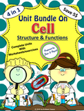 Bundle on Cell Unit - Structure & Function with Worksheets