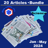 Bundle_20 Science Current Events News Articles & Activitie